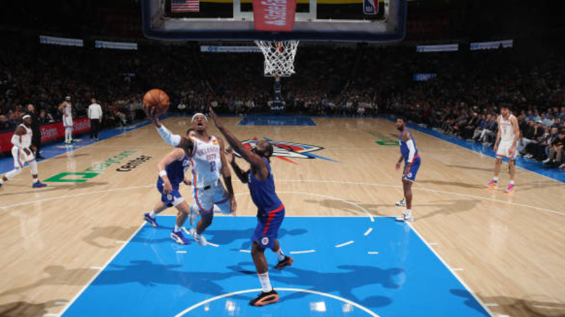 快船vs雷霆,一场激情四溢的NBA对决 快船vs雷霆,一场激情四溢的NBA对决